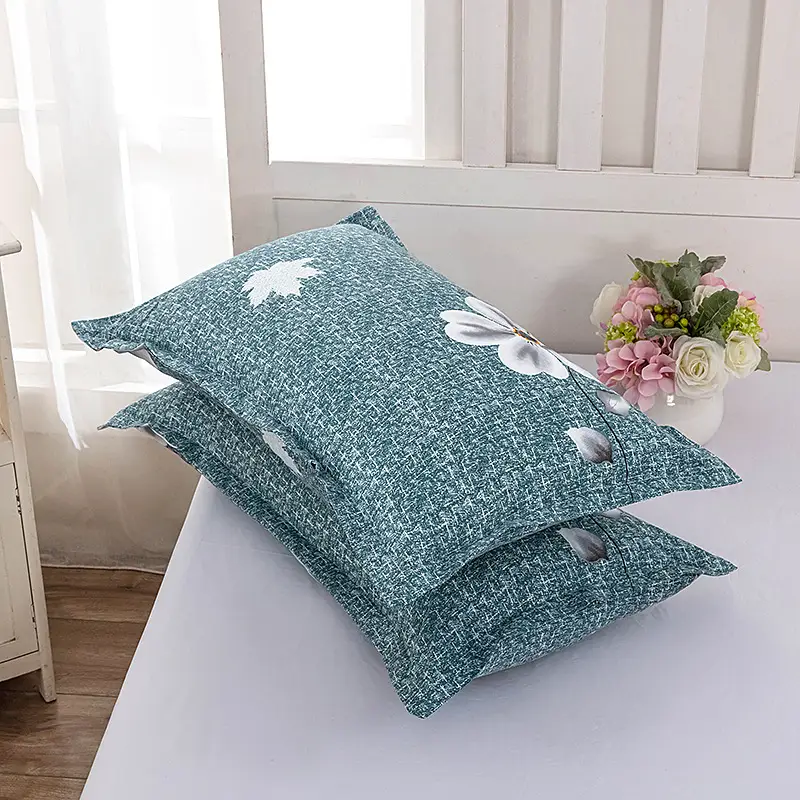 Pink Floral Pillowcase Set for Students Dorm - Image 16