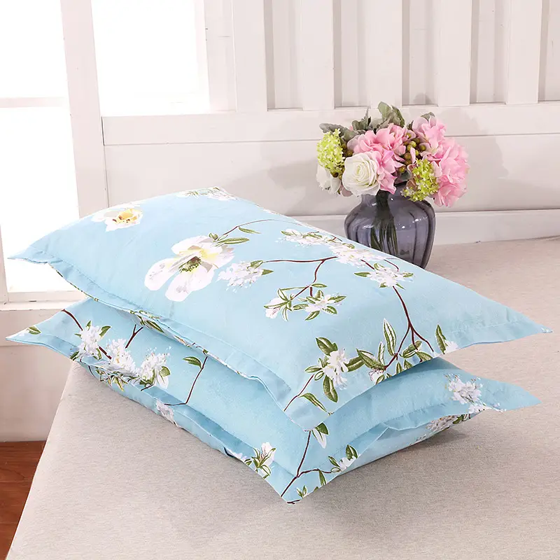Pink Floral Pillowcase Set for Students Dorm - Image 17