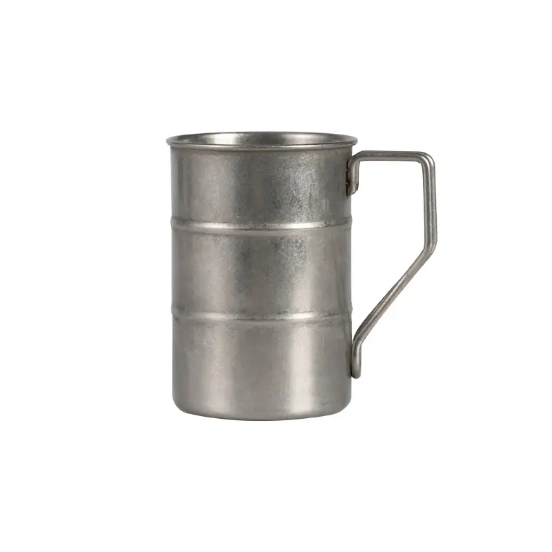 304 Stainless Steel Outdoor Mug with Wooden Handle - Image 10