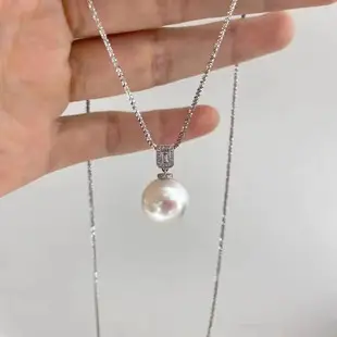 S925 Silver Seahorse Pendant with Pearl Necklace — feature 17