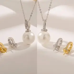S925 Silver Seahorse Pendant with Pearl Necklace — feature 21