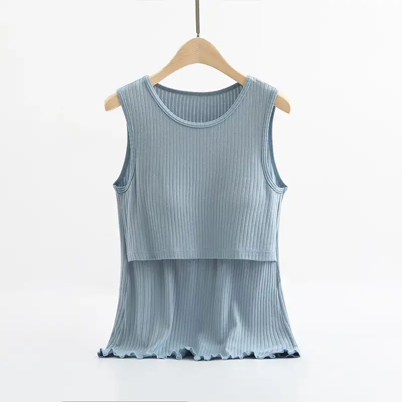 Maternity Nursing Vest Modal Sling Top - Image 2