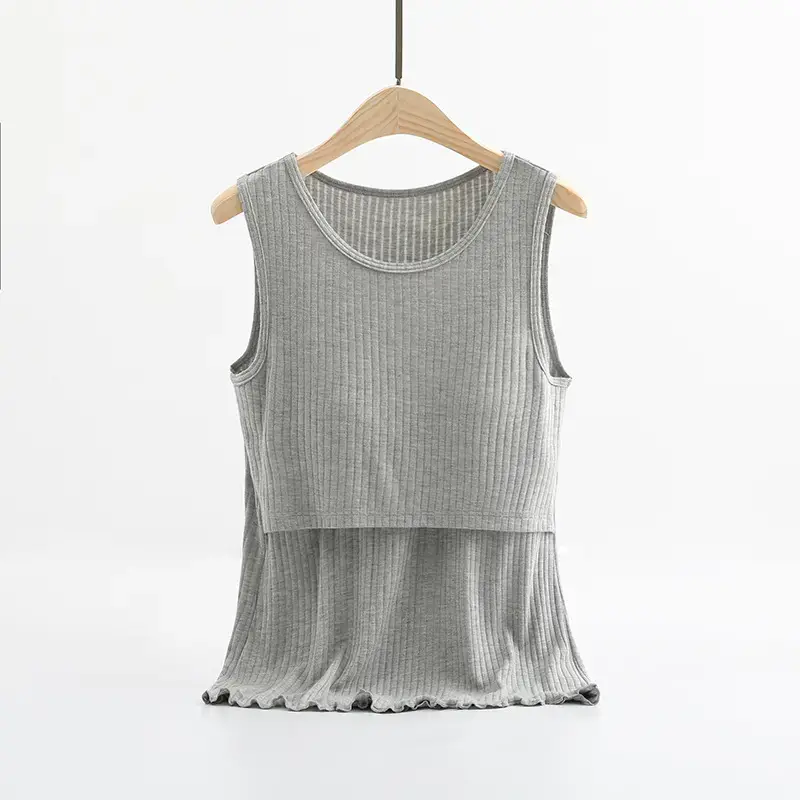 Maternity Nursing Vest Modal Sling Top - Image 5