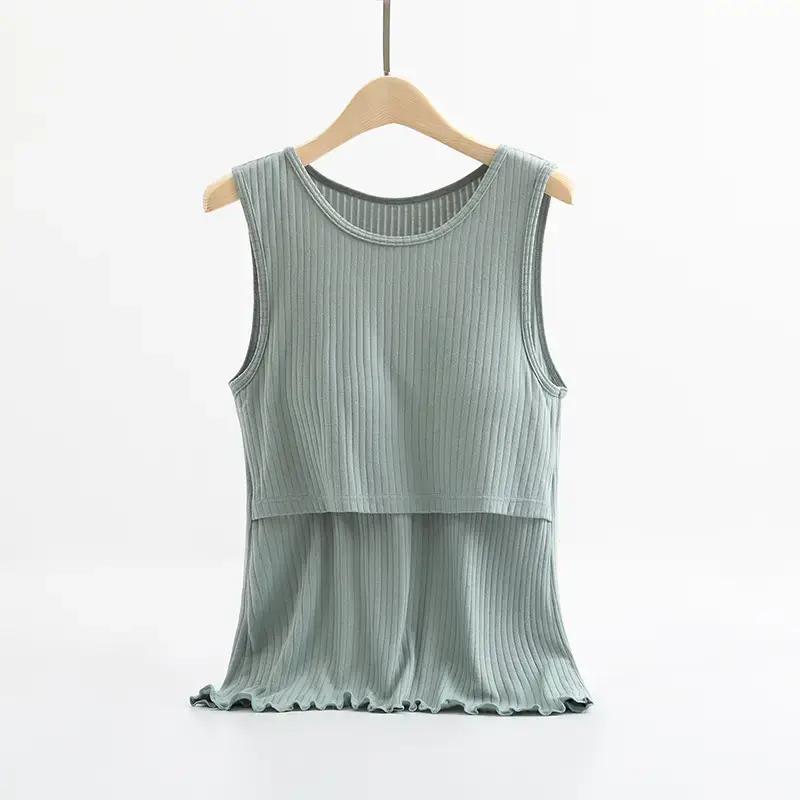 Maternity Nursing Vest Modal Sling Top - Image 6