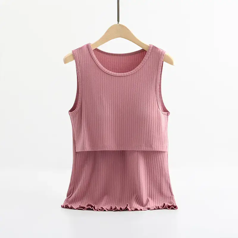 Maternity Nursing Vest Modal Sling Top - Image 7