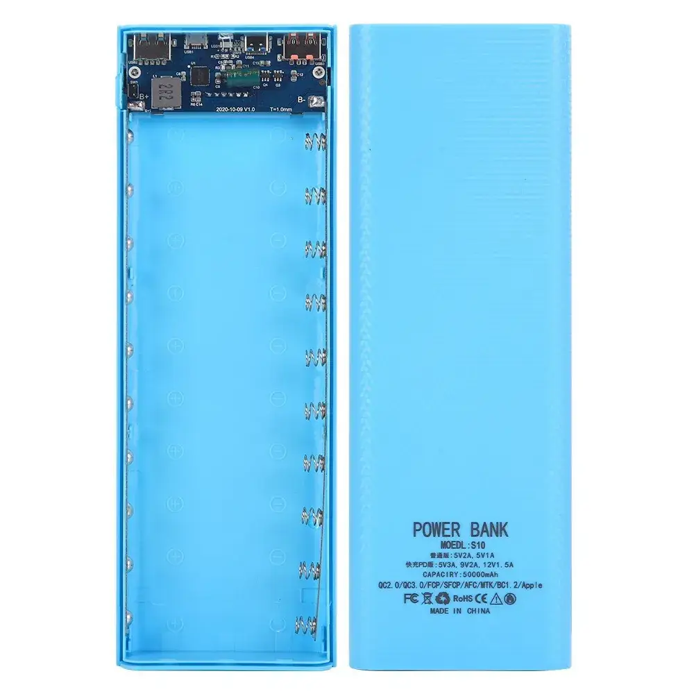 22.5W Flash Charging Battery Box 1018650 DIY Fast Charging Kit - Image 3