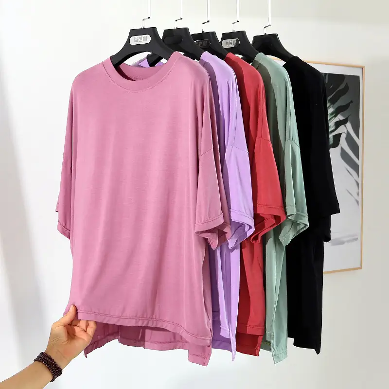 Women's Rose Sauce Loose T-Shirt Medium Size - Image 8