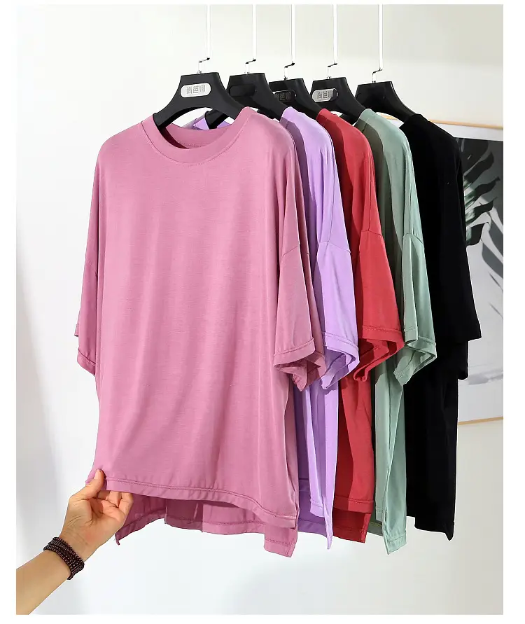 Women's Rose Sauce Loose T-Shirt Medium Size — feature 5
