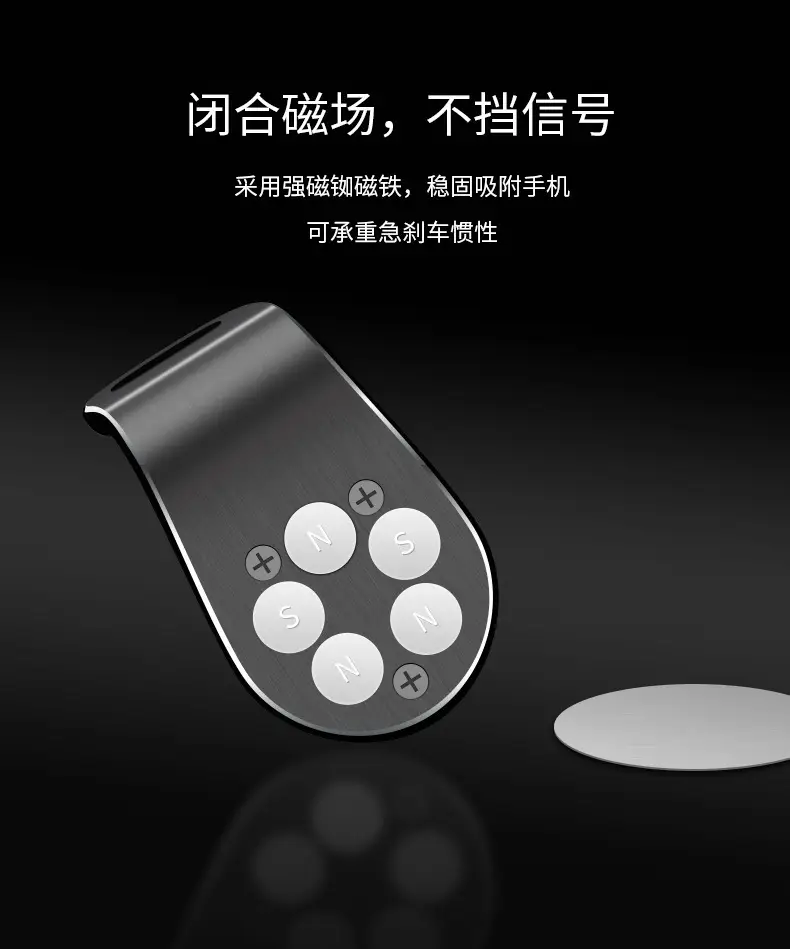 Magnetic Phone Holder for Car - Strong Magnetic Secure Fit — feature 4