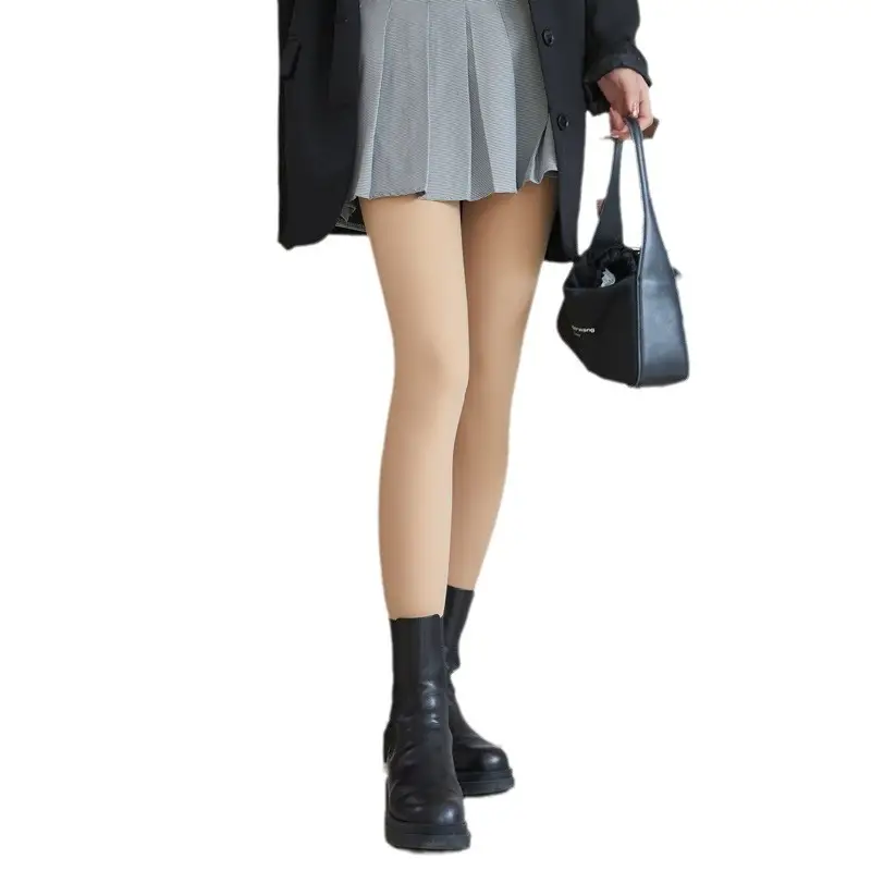 White Heel Socks Mask Transparent Pants New Light Leg Socks - Image 6
