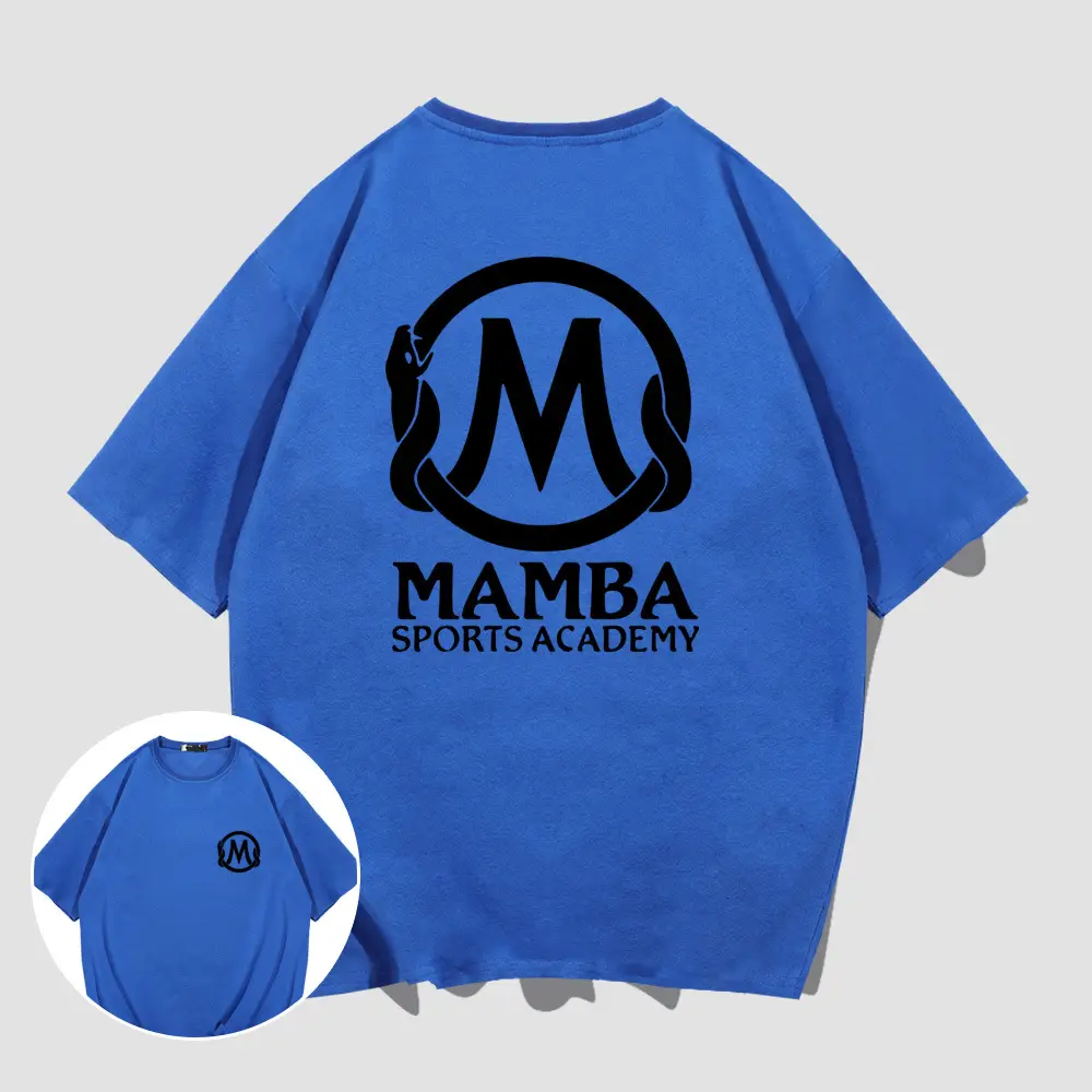Men Blue Mamba Sports Academy T-Shirt Short Sleeve - Image 5
