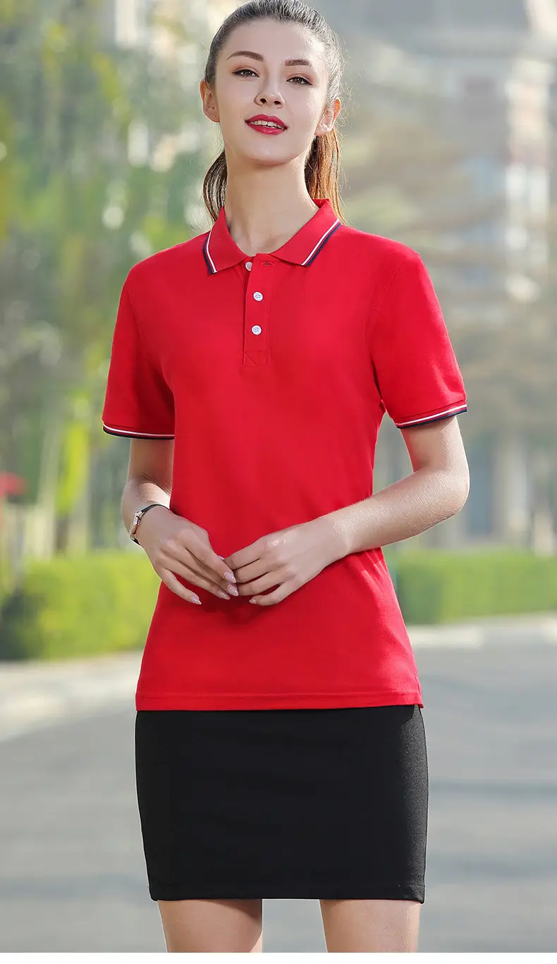 Pink Pure Cotton Polo Shirt for Men — feature 21