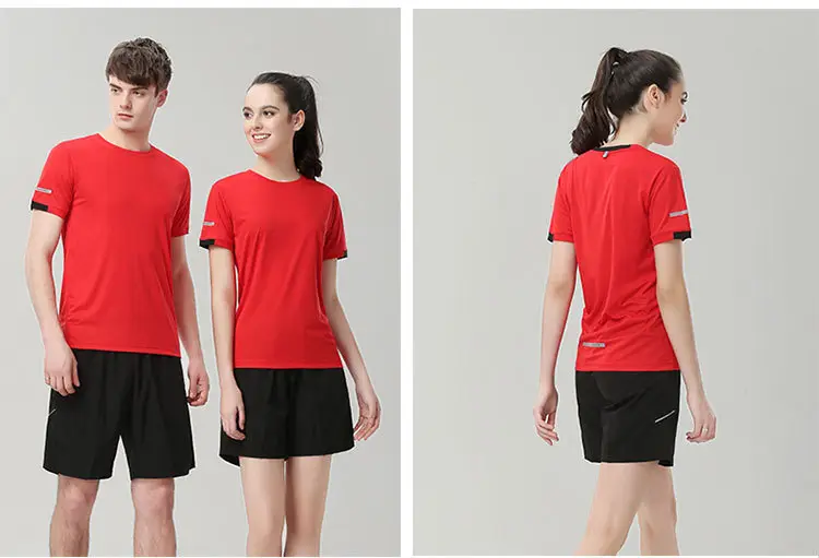 Men Neon Yellow Cotton Round Neck T-Shirt Casual Sportswear — feature 9
