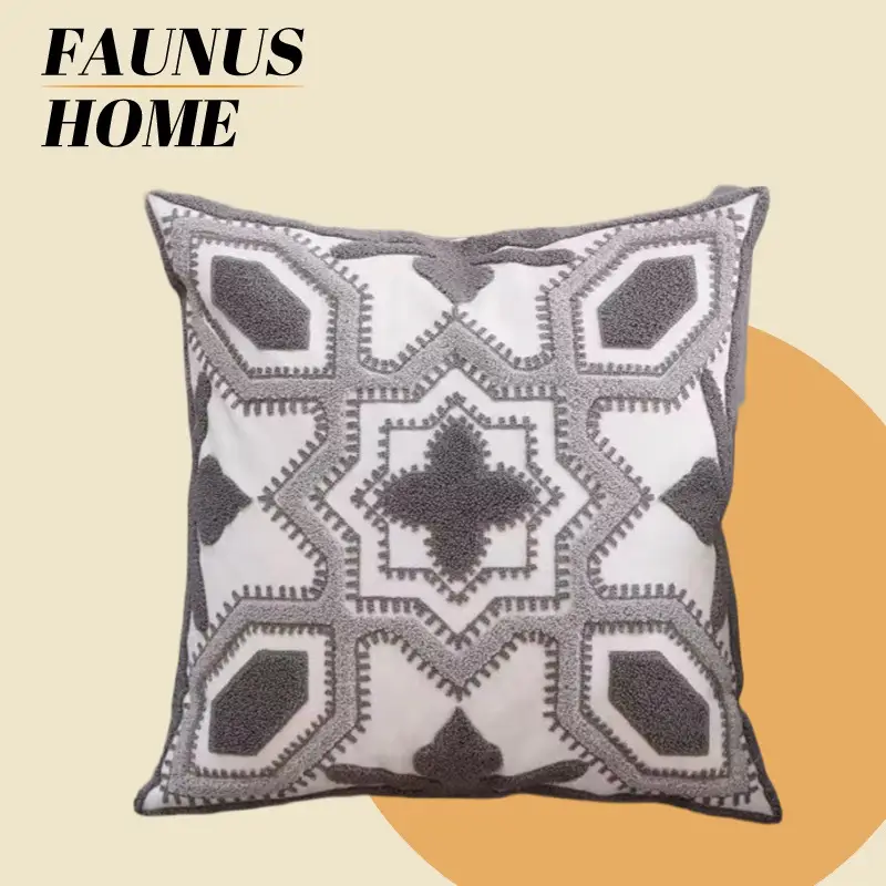 Mixed Pillow Set Green Leaf Yellow Geometric Home Decor