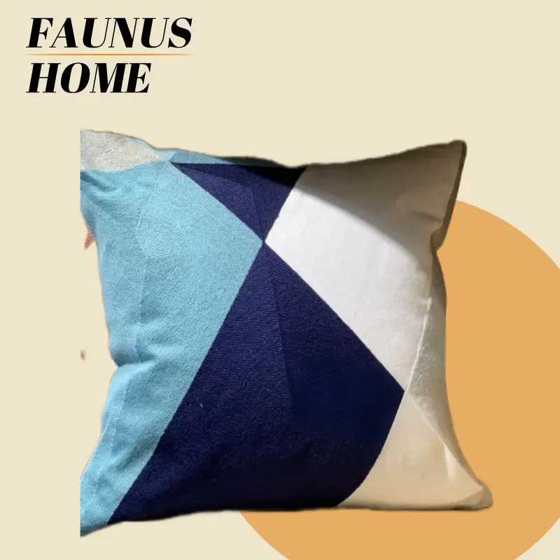 Mixed Pillow Set Green Leaf Yellow Geometric Home Decor