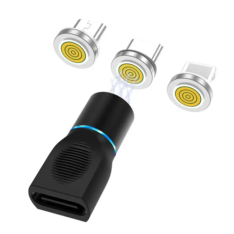 Magnetic Type-C Adapter Fast Charging 3A Blind Suction - Image 5