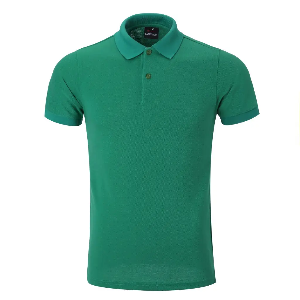 Men Black Polo Shirt with Embroidered Design - Image 6