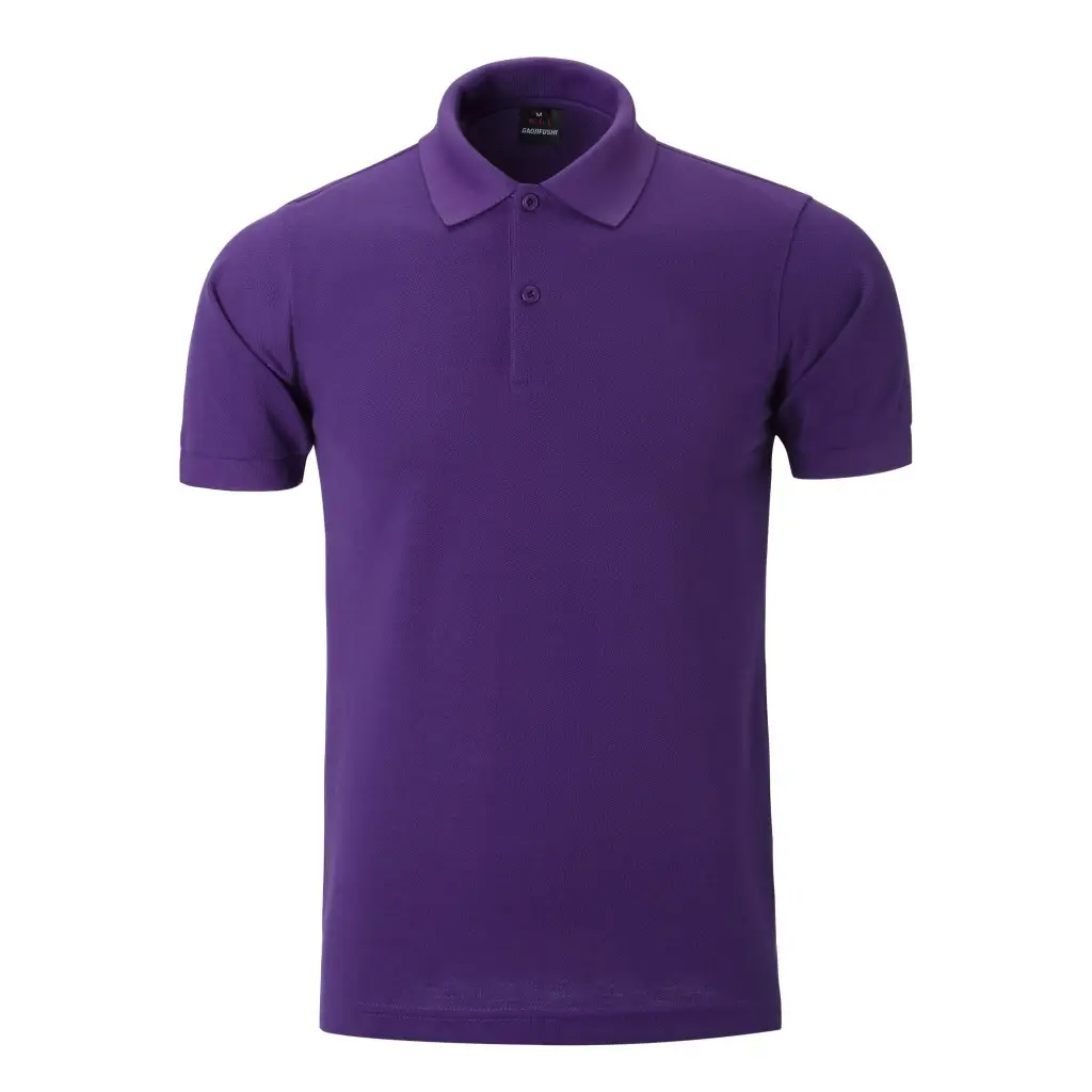 Men Black Polo Shirt with Embroidered Design - Image 8
