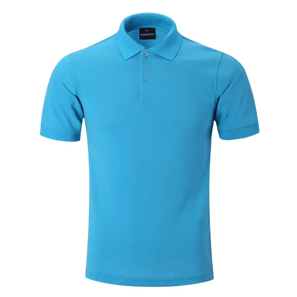 Men Black Polo Shirt with Embroidered Design - Image 9