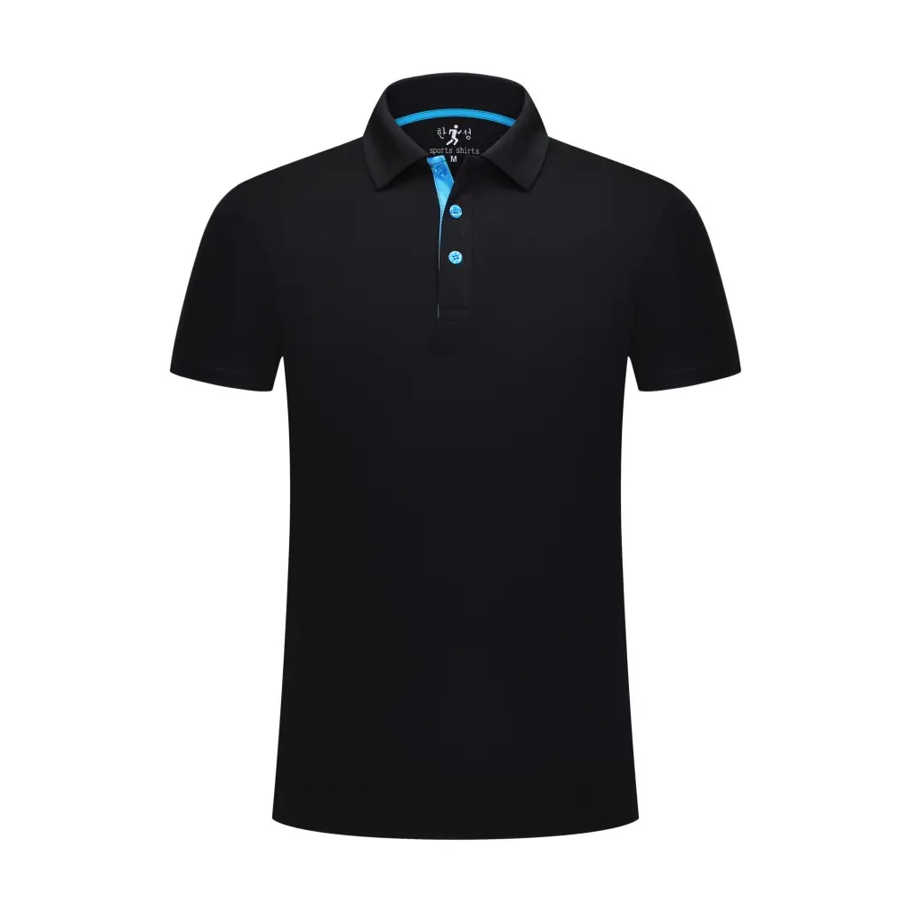 Customizable Logo Sports T-Shirt Green White Blue - Image 4