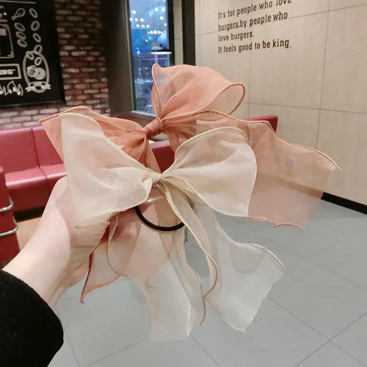 Organza Big Bow Hair Loop for Women