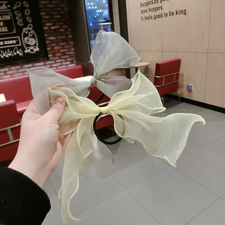 Organza Big Bow Hair Loop for Women