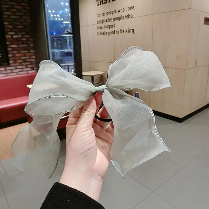Organza Big Bow Hair Loop for Women