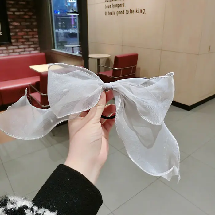 Organza Big Bow Hair Loop for Women