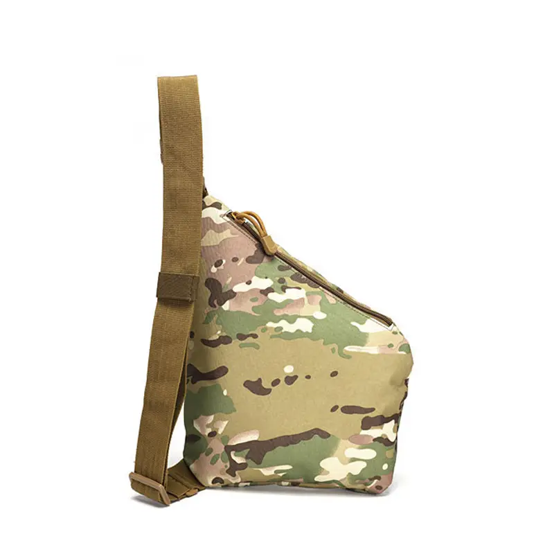 Men's Military Camo Crossbody Bag with Adjustable Strap