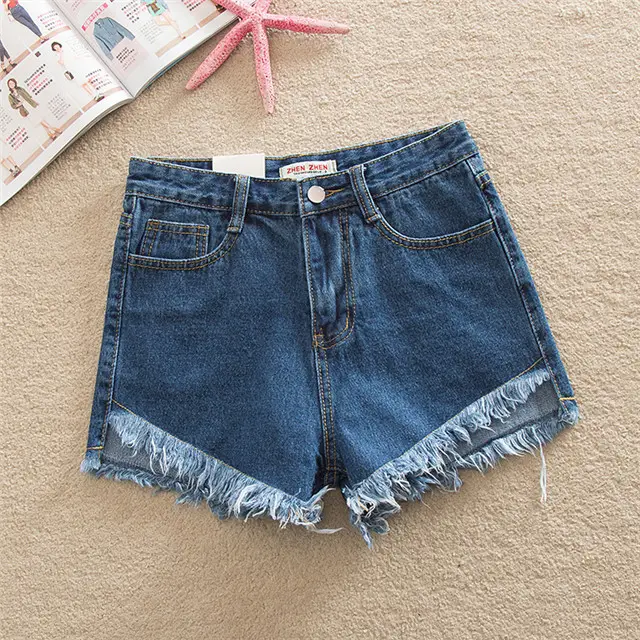 Summer Denim Shorts Set for Women High Waist Slim Fit — feature 3