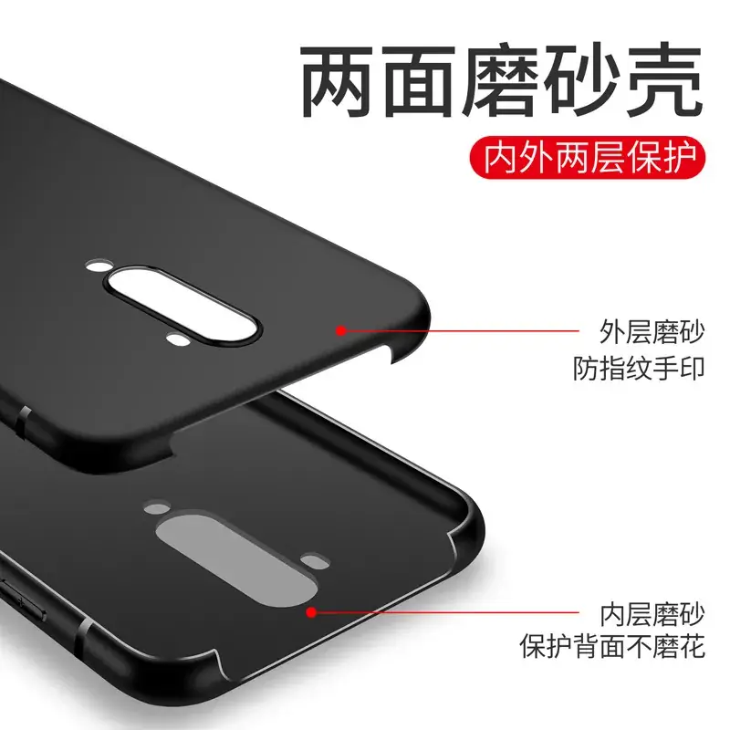 360° Soft Silicone Phone Case Matte Black - Image 4