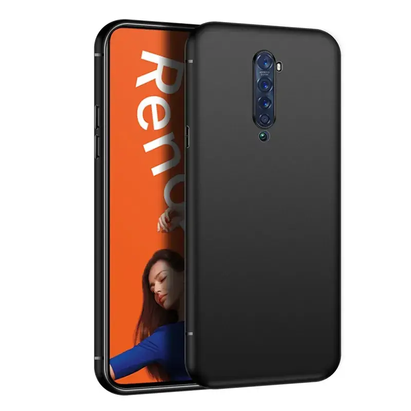 360° Soft Silicone Phone Case Matte Black - Image 6