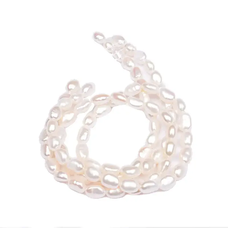 Natural Freshwater Pearl Double Sided Light Beads