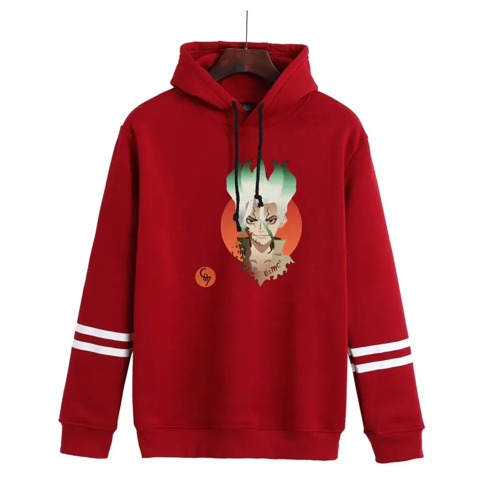 Red Dragon Ball Z Hoodie for Men Casual Hooded Sweatshirt - Image 16