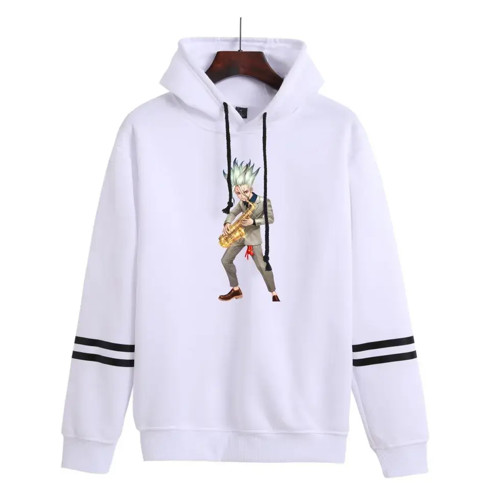Red Dragon Ball Z Hoodie for Men Casual Hooded Sweatshirt - Image 2
