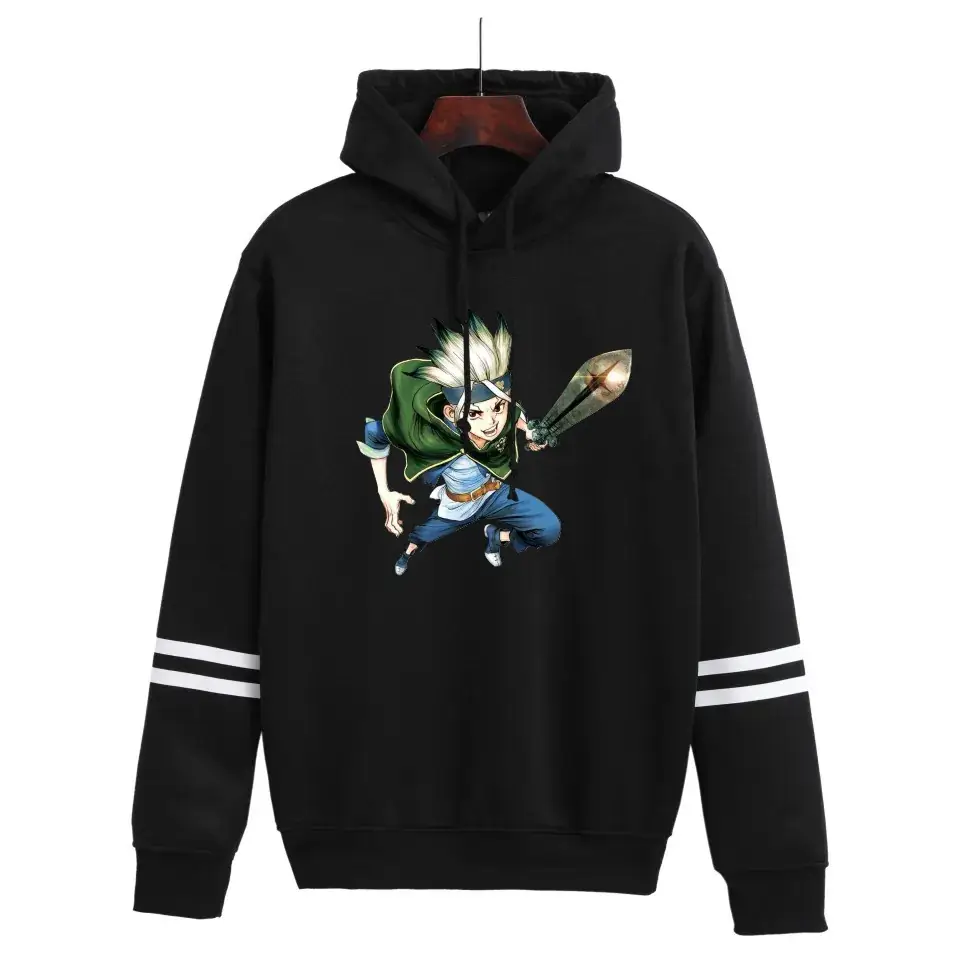 Red Dragon Ball Z Hoodie for Men Casual Hooded Sweatshirt - Image 21