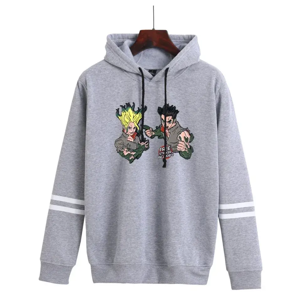 Red Dragon Ball Z Hoodie for Men Casual Hooded Sweatshirt - Image 7