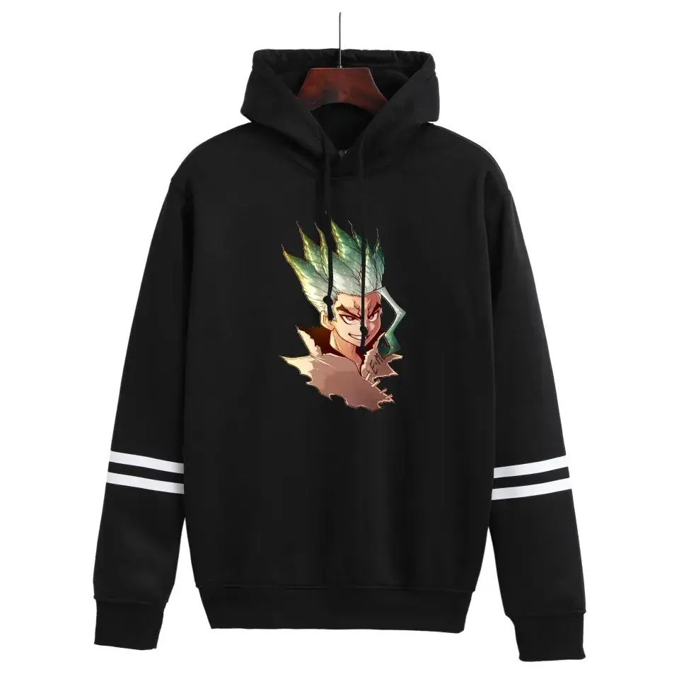Red Dragon Ball Z Hoodie for Men Casual Hooded Sweatshirt - Image 9
