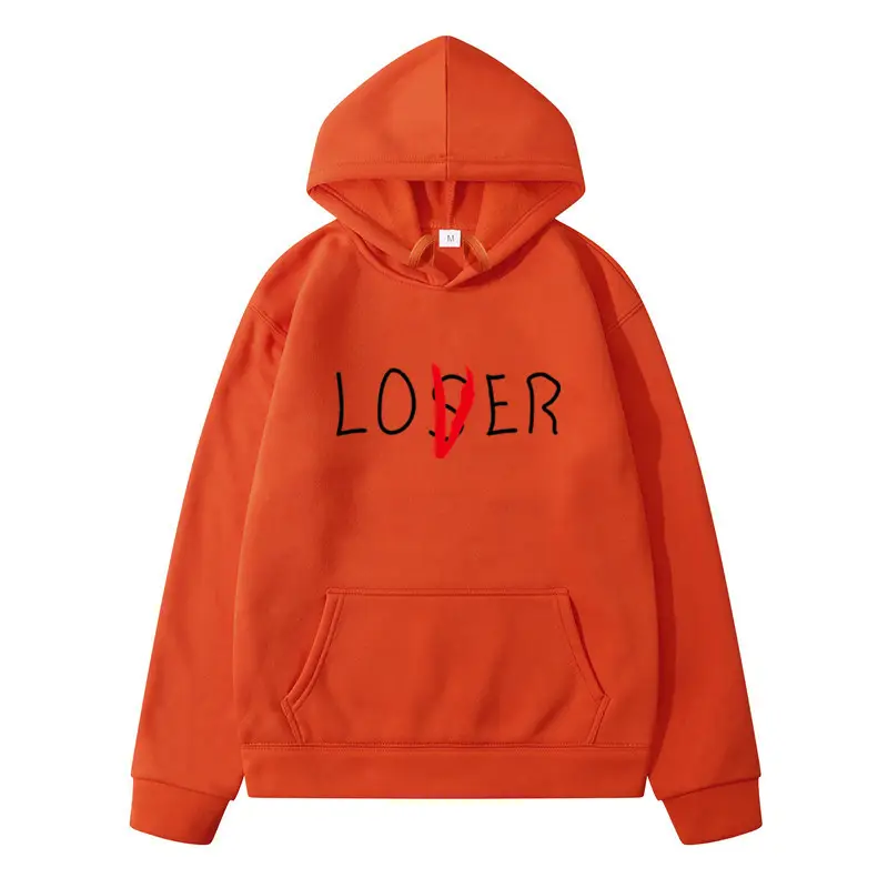 Men Women Cream Lover Hooded Fleece Sweatshirt - Image 2