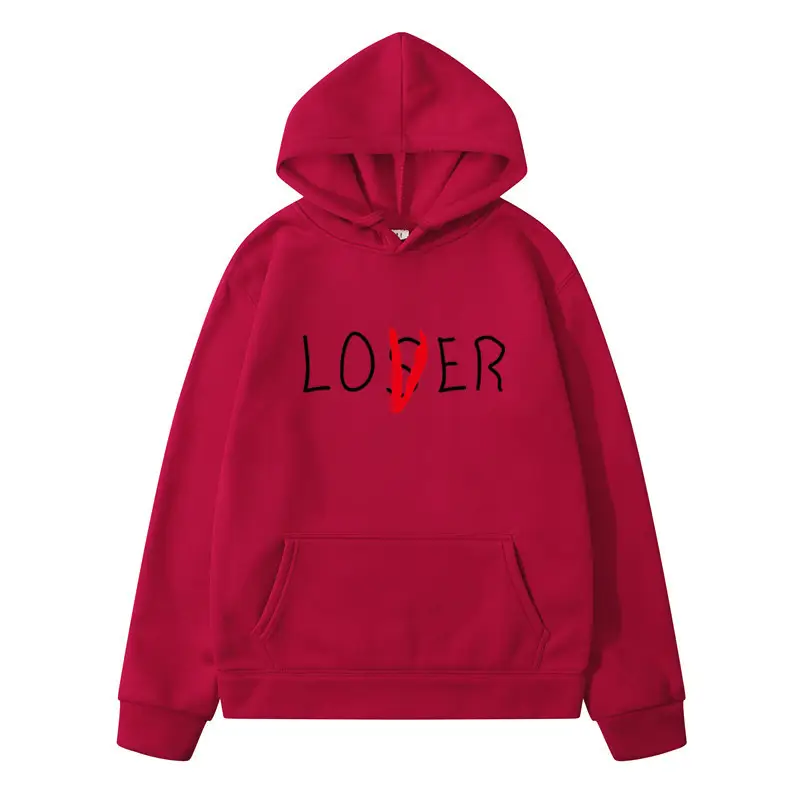 Men Women Cream Lover Hooded Fleece Sweatshirt - Image 4