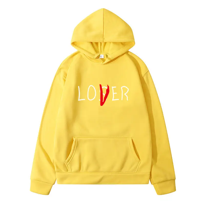 Men Women Cream Lover Hooded Fleece Sweatshirt - Image 7