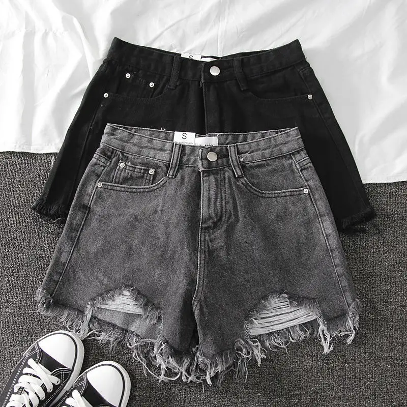 2025 High-Waisted Denim Shorts for Women - Image 7