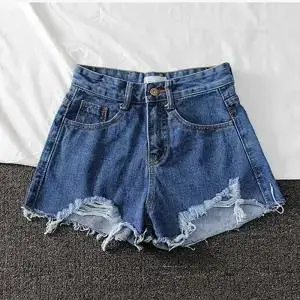 2025 High-Waisted Denim Shorts for Women - Image 3