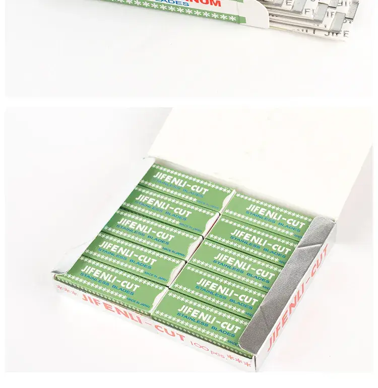 Japan Imported 100 Pcs Platinum Eyebrow Blades — feature 6
