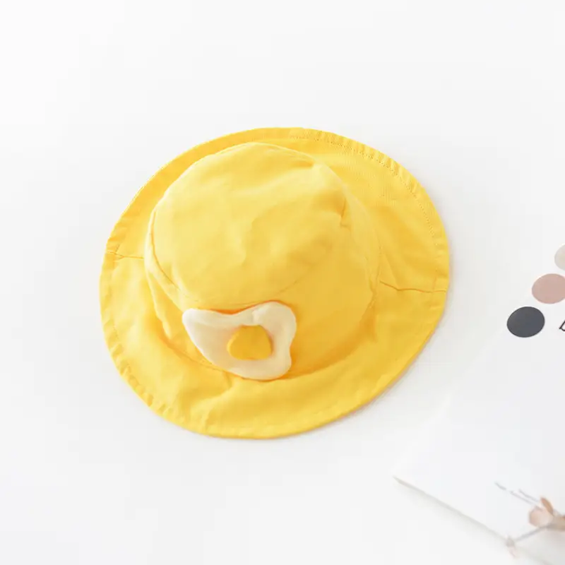 Yellow egg hat
