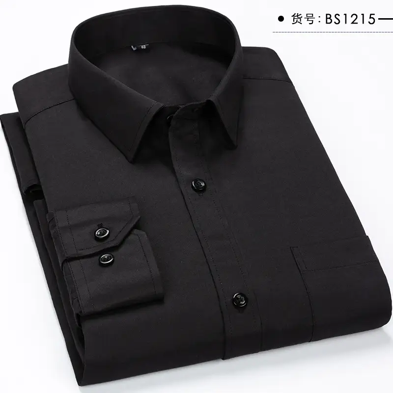 Blue Checkered Button-Down Shirt for Men Large - Image 12