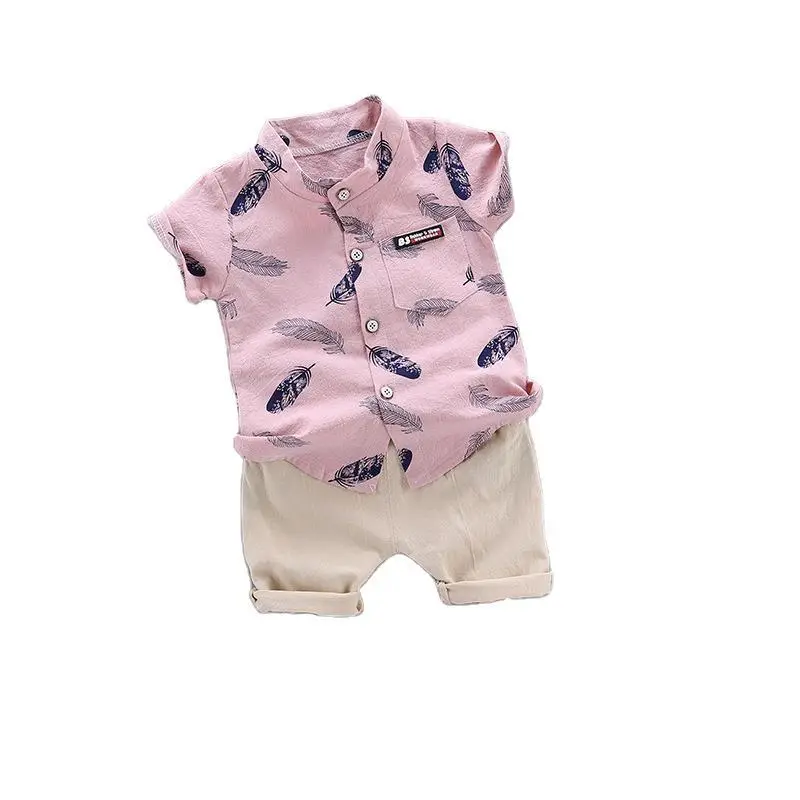 Boys Cartoon Elephant Suit 0-3Yr Summer 2Pc Set - Image 20