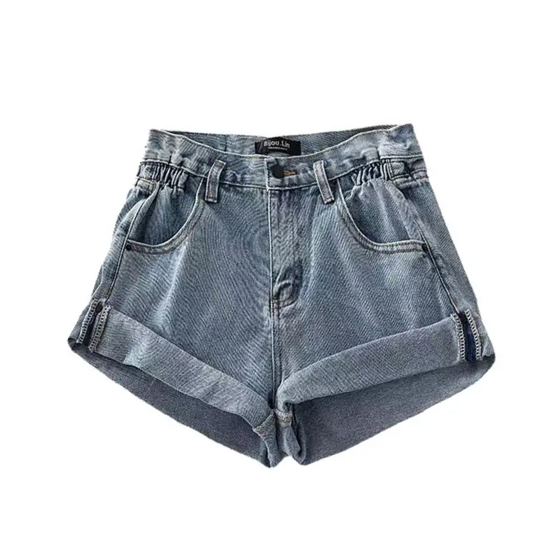 Women Fragile High Waist Denim Shorts 2025 - Image 8