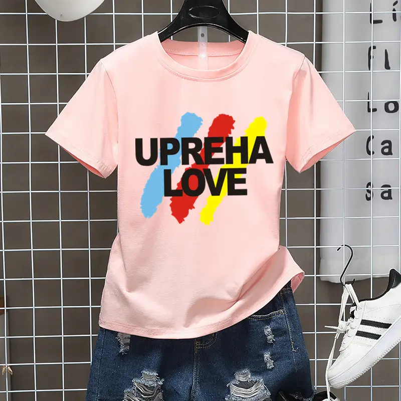 K-Style Cartoon T-Shirt Set Black Yellow Loose Women Casual — feature 9