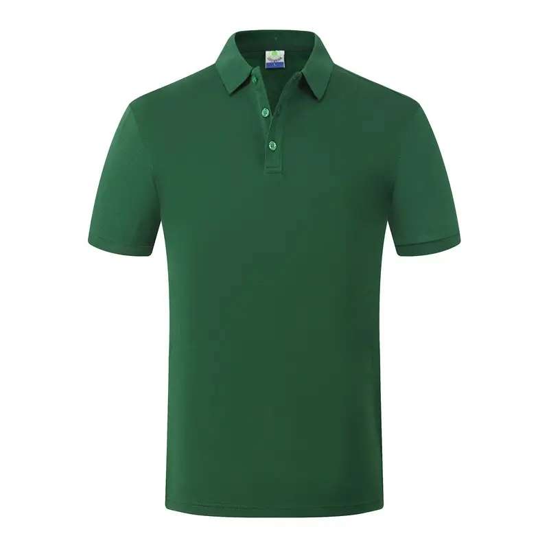 Black Cotton Polo Shirt for Boys Girls Short Sleeve - Image 13